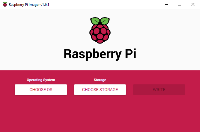 Raspberry Pi Imager advanced settings